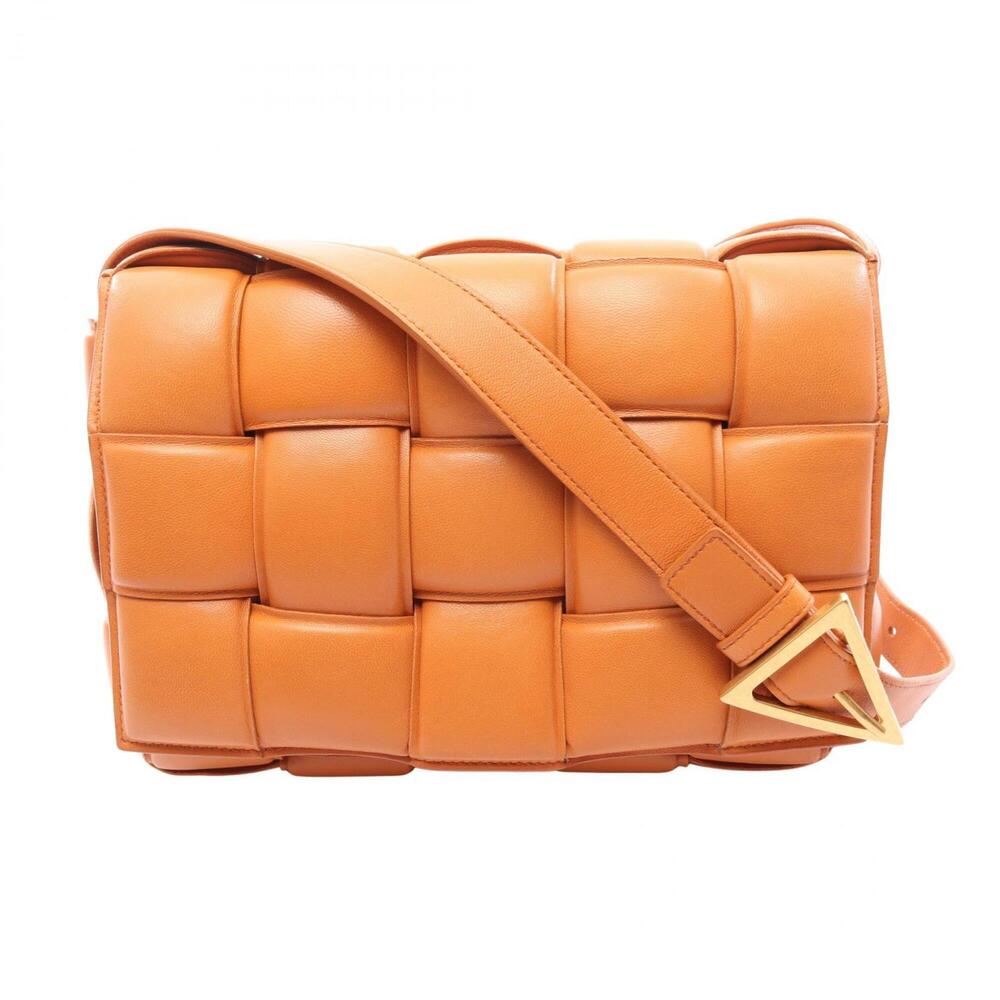 Bottega Veneta Padded Cassette Intrecciato Shoulder Bag/Handbag, Leather, Wom...
